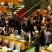 Many countries left the hall during Israel's speech at the UN