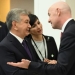 Mirziyoyev and Infantino discussed the development of football