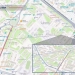 Road closure on Al-Khwarizmi Street in Chilonzor