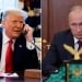 Tramp va Putin telefon orqali muhim suhbat o‘tkazdi