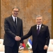Shavkat Mirziyoyev Bokuda Serbiya Prezidenti Aleksandr Vuchich bilan uchrashdi