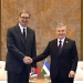 Shavkat Mirziyoyev Bokuda Serbiya Prezidenti Aleksandr Vuchich bilan uchrashdi