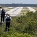 A sniper tower was found at Palm Beach airport