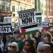 Londoners held a large demonstration for Gaza