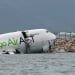 Cargo plane from Dubai veered off the road