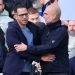 Pep Guardiola reacts to Liam Rosenior's dismissal