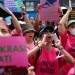 Women criticized government spending in Jakarta