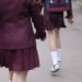 A skirt ban has been imposed for girls in Great Britain
