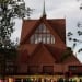 The historic church in Kiruna has been relocated to a new site