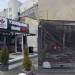В Киеве в результате ракетного удара узбекский ресторан был разрушен.