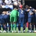 The match between Marsel and PSG was postponed due to weather conditions