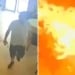 Fire set for mayonnaise in Los-Palasios
