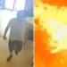 Fire set for mayonnaise in Los-Palasios
