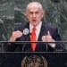 Netanyahu's speech sparked strong protests at the UN