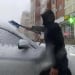 The first snow of the year fell in Kazakhstan, roads froze