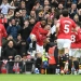 Manchester United solidified third place in the standings after defeating Aston Villa