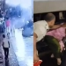 Woman rescued from under train at Kanpur station