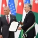 Mirziyoyev awarded the "An-Nahda" order by the King of Jordan