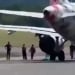 A man who fled from the police at Bergamo airport has died