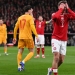 The Danish national team defeated North Macedonia