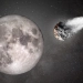 The probability of an asteroid hitting the Moon is 4.3 percent