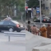 В Намангане произошел случай опасной езды на крыше автомобиля