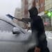 The first snow of the year fell in Kazakhstan, roads froze