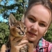Ganna Kuzmina breeds Karakat cats