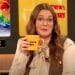 Drew Barrymore carries pasta and cheese in her bag