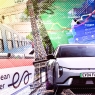 «Kia EV6» elektromobili va tezyurar poyezd o'rtasida poyga o'tkazildi