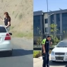 Zomin tumanida yo‘lovchi xavfli harakat qildi