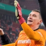 Bayer goalkeeper Matey Kovarch is moving to PSV