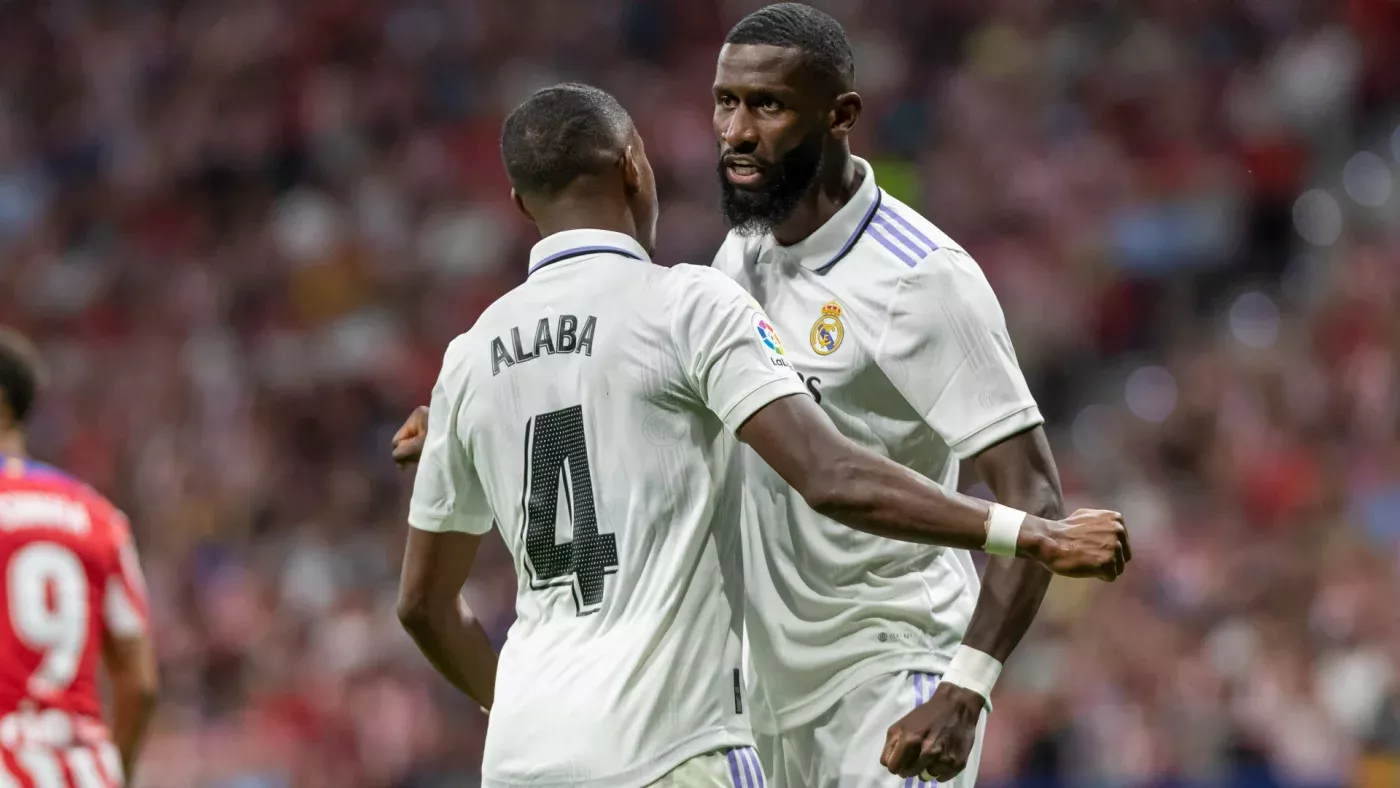 Will Alaba and Rudiger participate in the match against Manchester City?