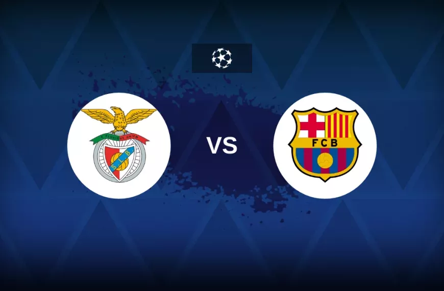 Benfica - Barcelona match lineups announced