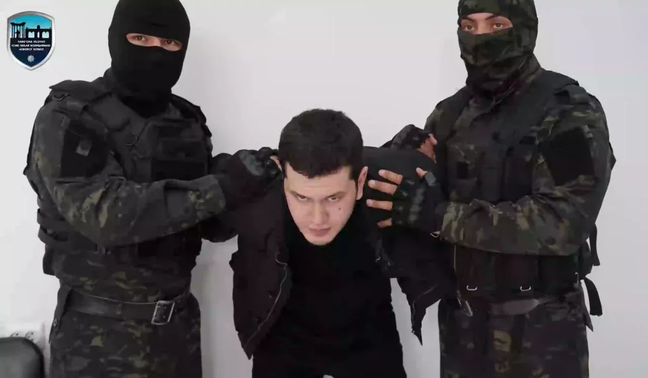 Otabek Vallomov, who organized mass hooliganism in Fergana, has been arrested