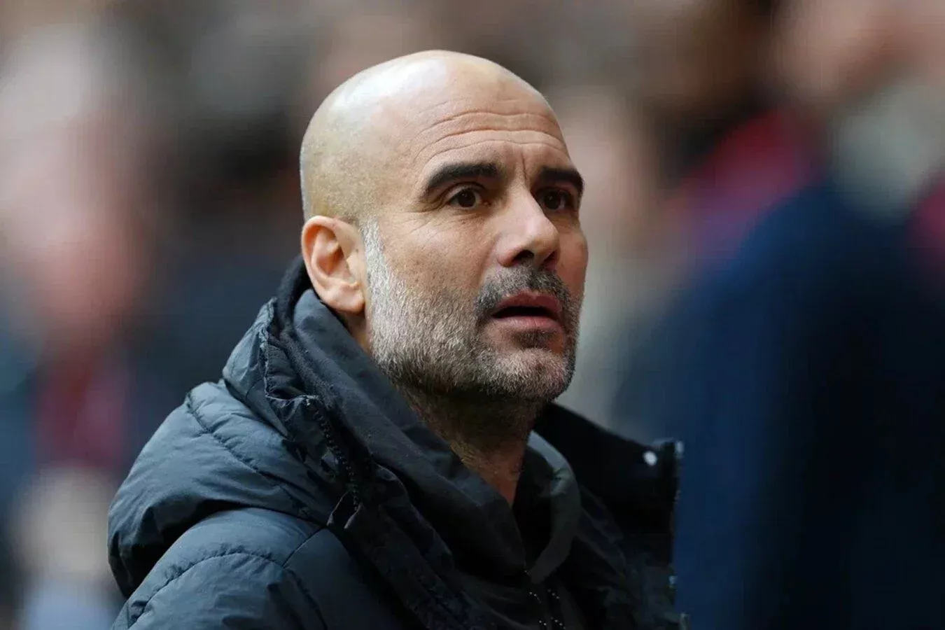 What did Guardiola say after yesterday's defeat?