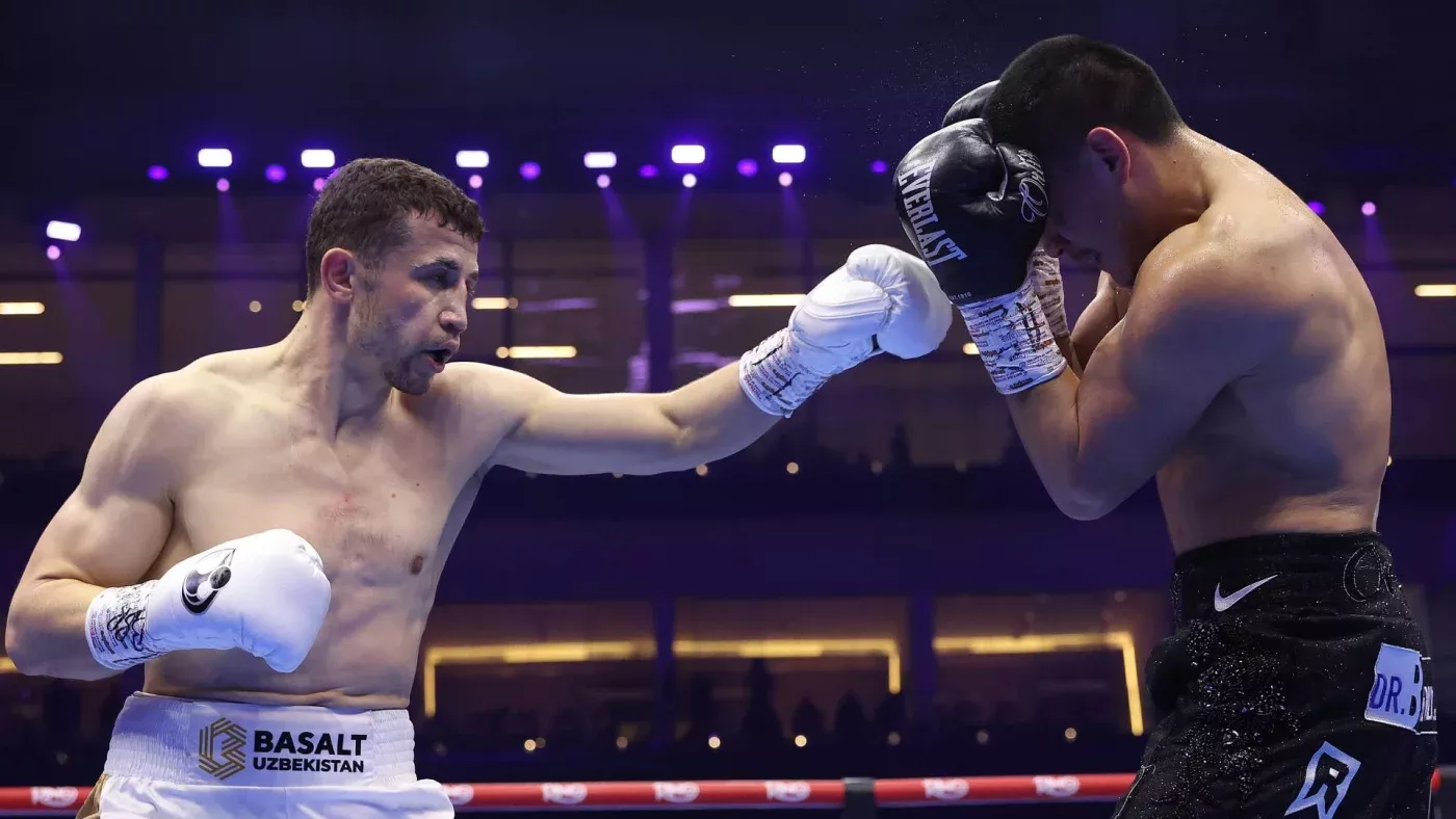 Israel Madrimov lost to Vergil Ortiz in the fight for the WBC Interim title