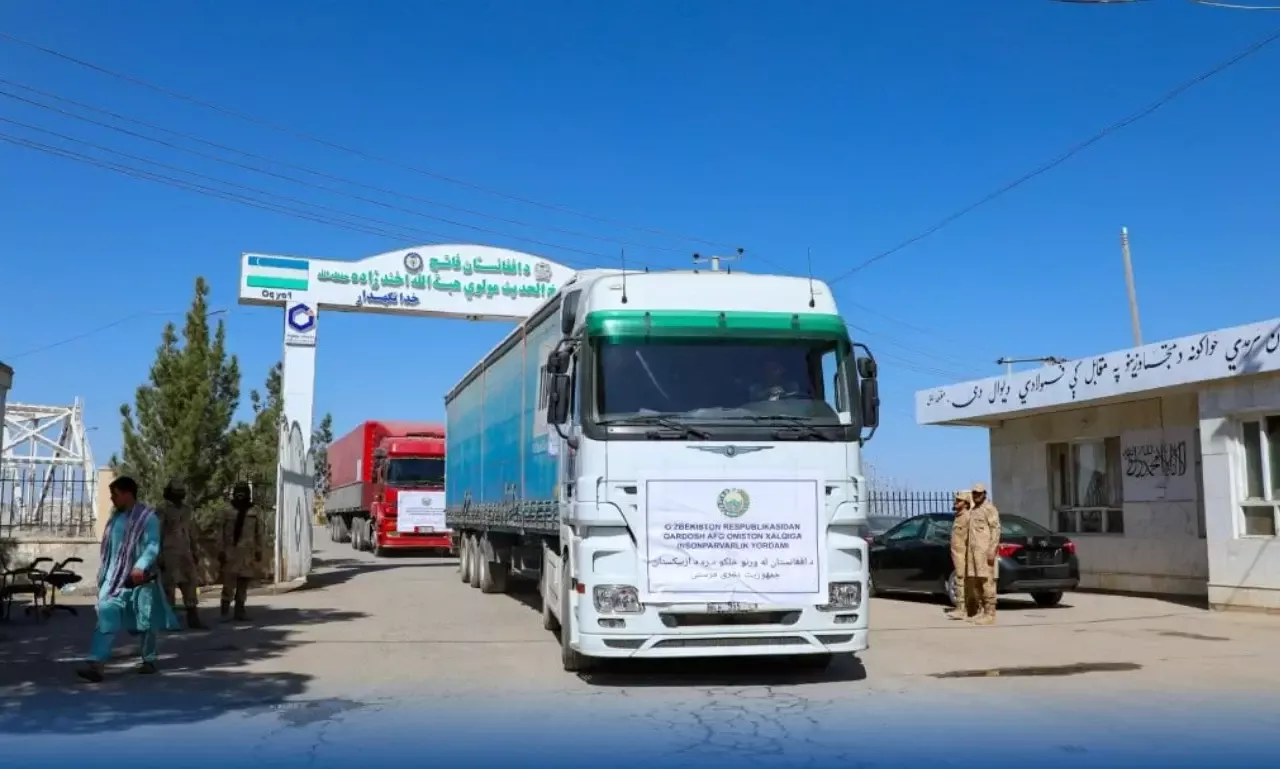 Uzbekistan sent nearly 200 tons of humanitarian aid to Afghanistan