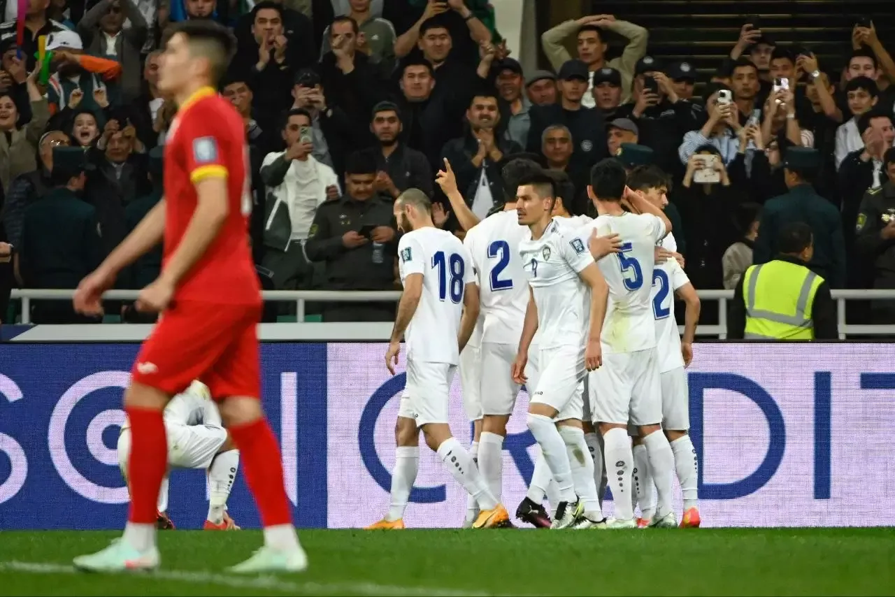 Uzbekistan – Points awarded to players at the end of the match against the Kyrgyz Republic