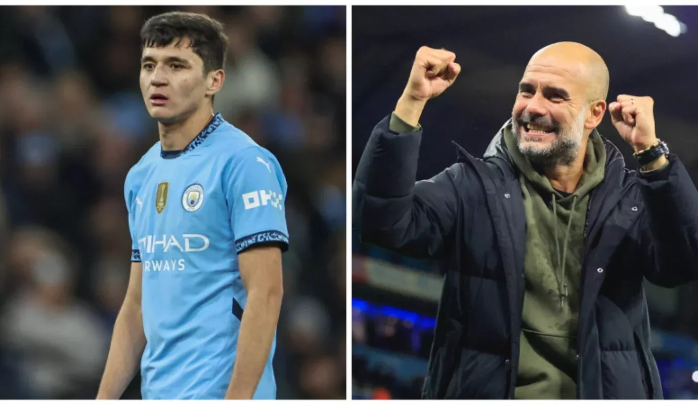 See what Pep Guardiola did to Abduqodir Husanov after the game (Video)