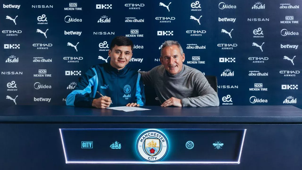 Official! Abduqodir Khusanov joins Manchester City (photo)