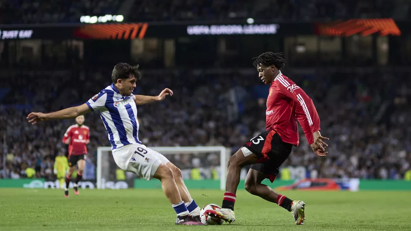 "Real Sociedad" against 4:1 – "Manchester United" in the next stage!