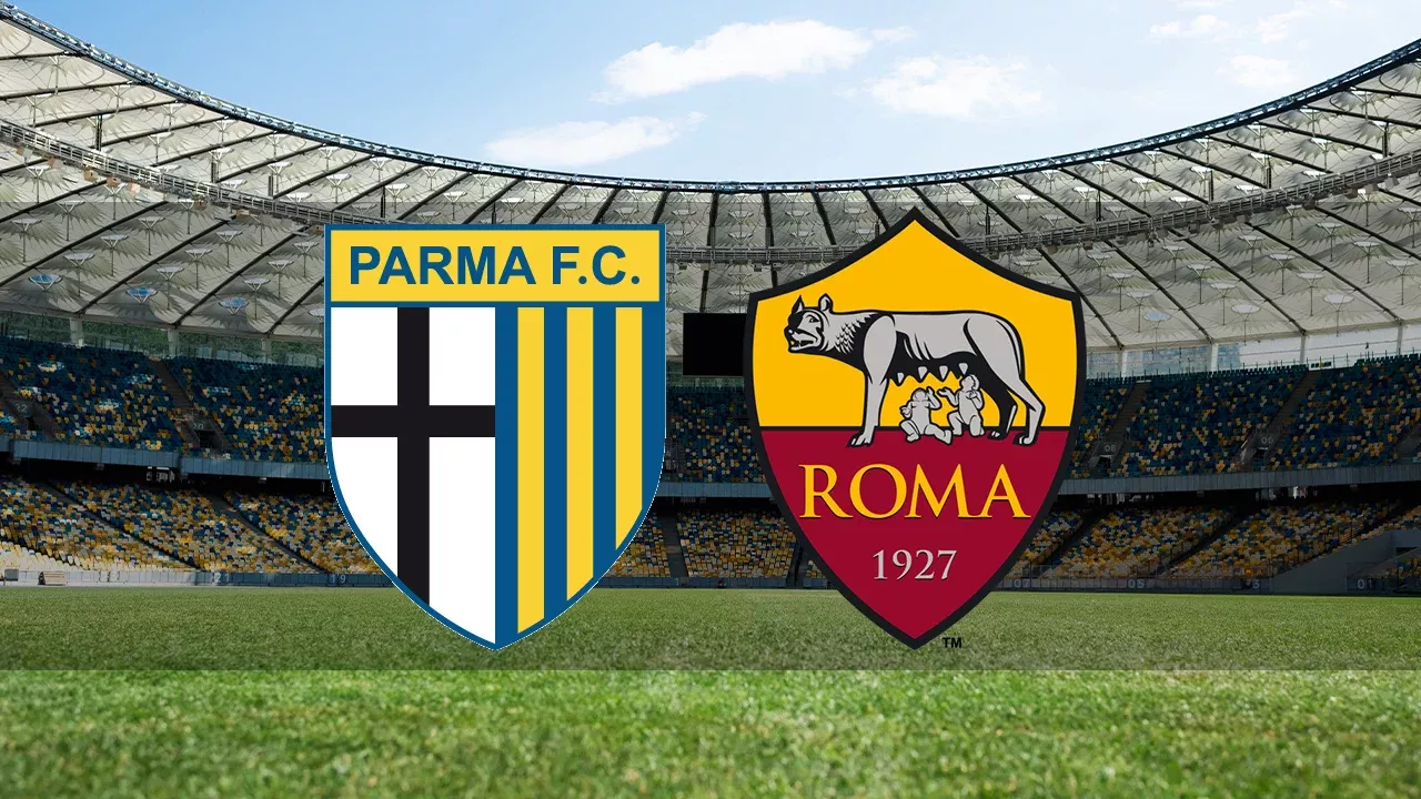 "Roma" defeated "Parma" by a minimal score