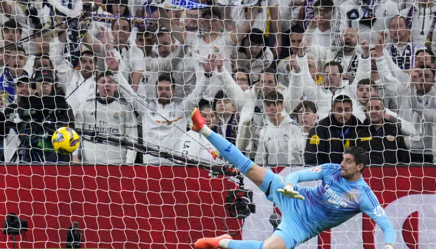 Thibaut Courtois: "I noticed Alvares' mistake and told the referee"