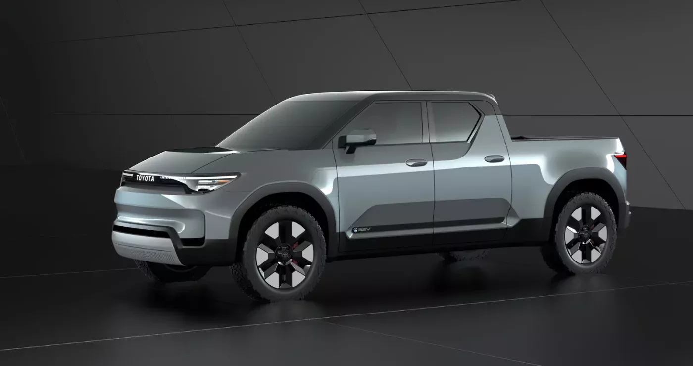 Toyota unveiled its new mysterious pickup