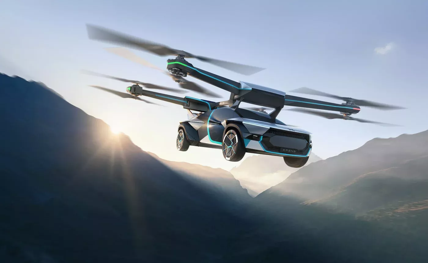 Flying cars are mass-produced in China