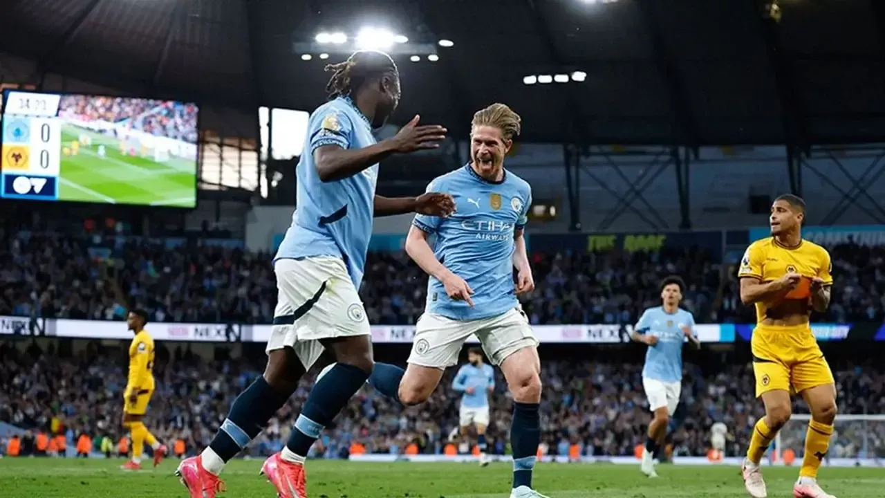 The Belgian playmaker became Guardiola's second record holder in terms of 'goal+assist'
