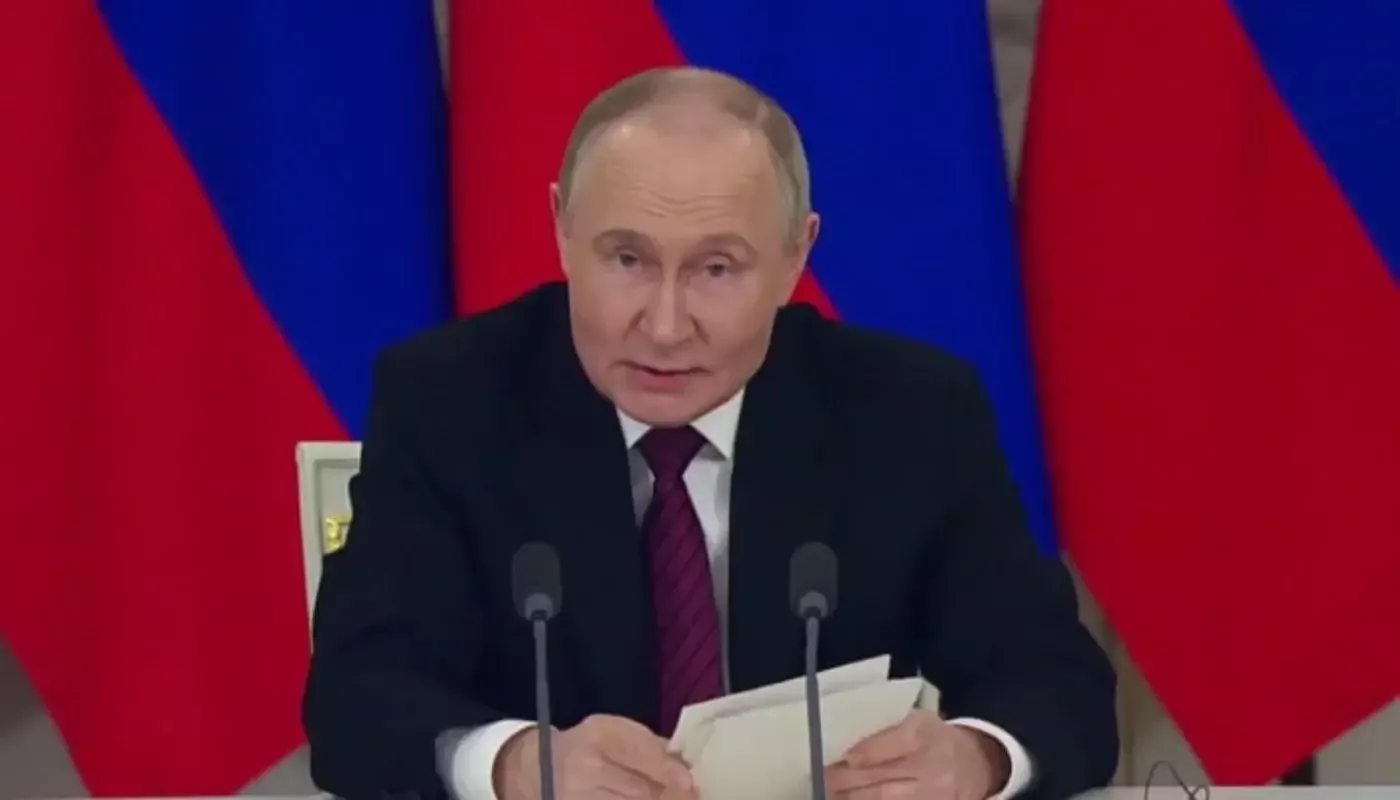 How did Putin respond to the West's proposal for a 30-day ceasefire?