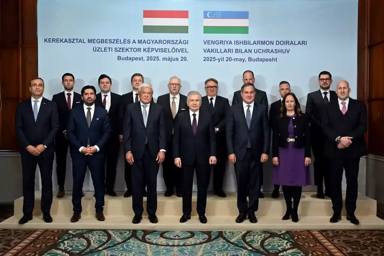 Shavkat Mirziyoyev Vengriya ishbilarmonlari bilan uchrashdi
