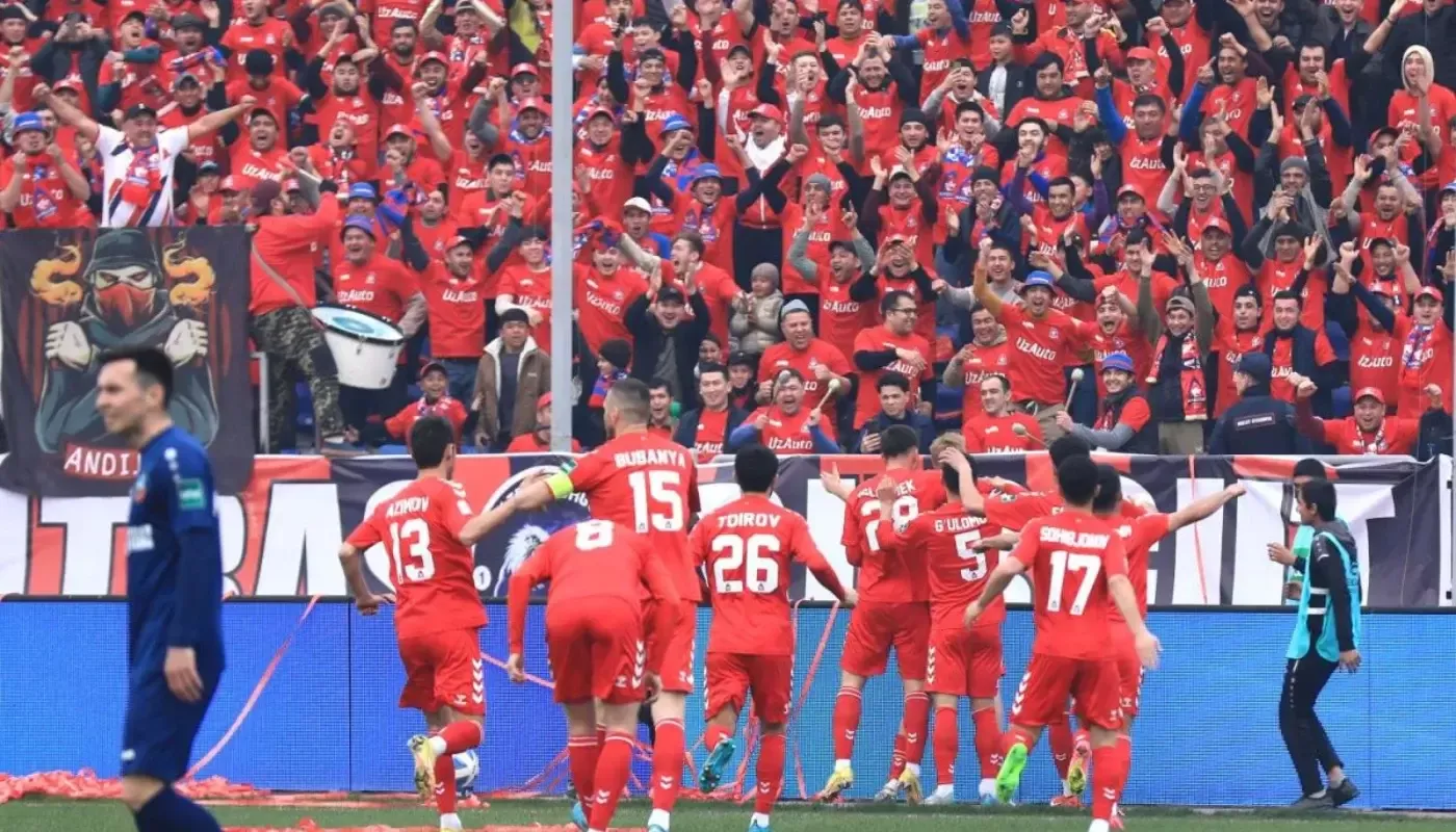 Andijan leads in the number of fans in the Super League — an average of over 14 thousand spectators!